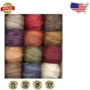 Luxurious 3-Strand Hand-Dyed Cotton Floss - Perfect for All Embroidery Projects - Picture 1 of 2