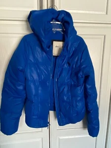 Abercrombie Kids Hooded blue Puffer Jacket,  Girl’s Size Youth  XL - Picture 1 of 3
