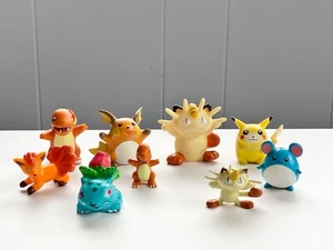 Vintage POKEMON Figures Bulk Lot 38 Nintendo Tomy Meowth Bulbasuras Charmander - Picture 1 of 15