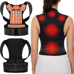 Cinturón magnético de autocalentamiento lumbar soporte lumbar espalda baja soporte terapia alivio del dolor - Imagen 1 de 30