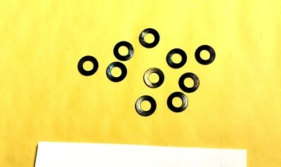 ORIGINAL SCHNORR CO. 10 pc. 3/16" x 3/8" Belleville Compression spring washers concave convex hard