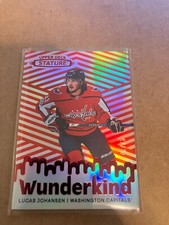 2022-23 UPPER  DECK STATURE WUNDERKIND  RED LUCAS JOHANSEN  48/75