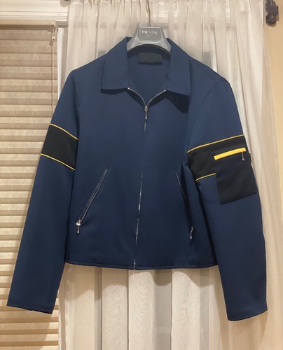 Giacca Uomo Prada Runway Tagliata Media Large 48 50