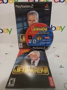 Jeopardy! PS2 (Sony Playstation 2, 2003) CIB Complete - TESTED - Picture 1 of 7