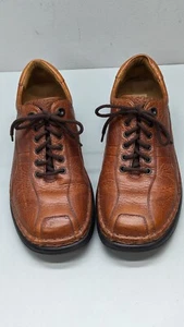 Josef Seibel para hombre punta de caja zapatos de cuero marrón talla 46 UE/12 EE. UU./11 Reino Unido - Imagen 1 de 10