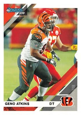 Geno Atkins 2019 Donruss #61 Cincinnati Bengals - Image 1 of 2