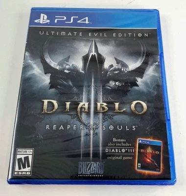 Diablo III: Ultimate Evil Edition (Playstation 4, 2014) PS4 - New / Sealed - Image 1 of 4