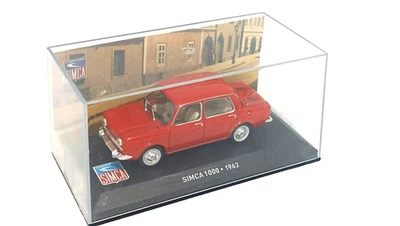 SIMCA  1000  ROUGE  1962   -  IXO / ALTAYA   -   1/43 - Photo 1/4