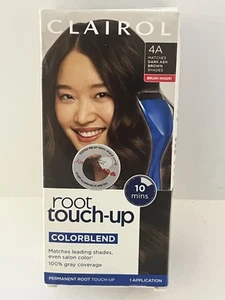 Clairol Root Touch Up Color Blend 10 Min Permanent Hair Color Brown #4A - Picture 1 of 4