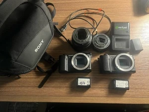 2 TWO 2 TWO Sony Alpha a5100 Mirrorless ILCE5100 APS-C Digital Camera Black - Picture 1 of 15