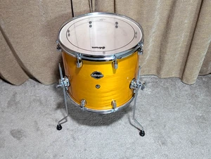 ddrum Dominion Birch With Ash Veneer Floor Tom 16 x 14 Gloss Natural - Picture 1 of 5