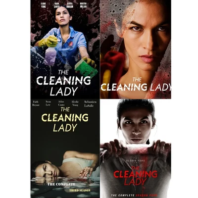 DVD The Cleaning Lady Crime Thriller Drama Season 1-4 - Price For One Season - Image 1 of 4