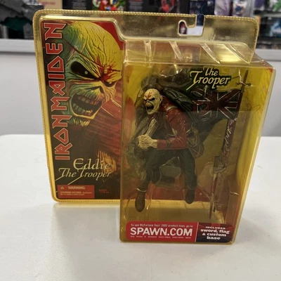 Iron Maiden Eddie The Trooper 6 inch Action Figure McFarlane Toys Please Read - Image 1 of 4