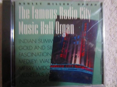 The Famous Radio City Music Hall Organ CD by Ashley Miller (1993, Sony Music) - Image 1 of 2