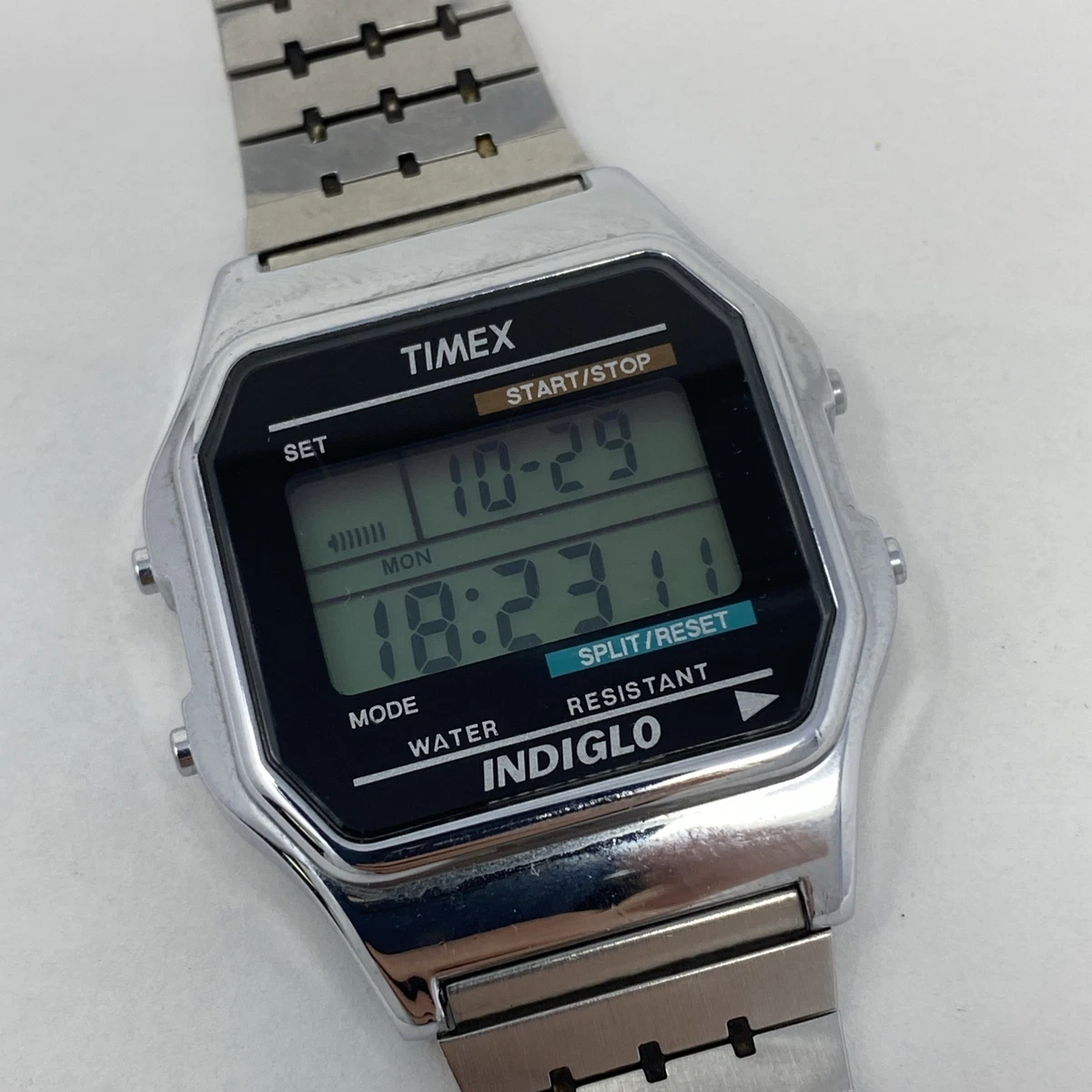 Timex Digital Vintage Wristwatches for sale - eBay