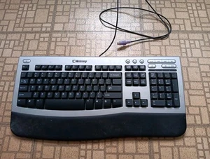 Gateway Keyboard KB-0532 PS 2 Cushioned Multimedia QWERTY Wired Tested & Works - Picture 1 of 4