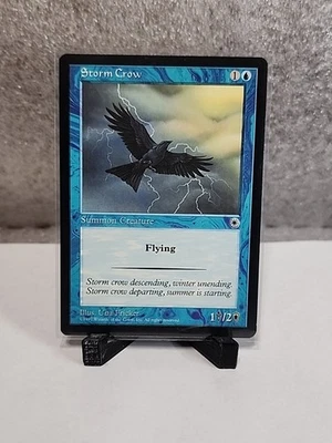 Storm Crow Portal MTG 1997 Magic the Gathering  - Image 1 of 2