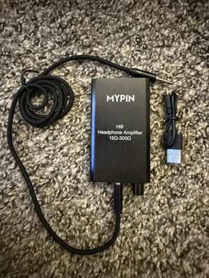Mypin Headphone Amplifier Portable HiFi Headphone Amp 3.5mm Input Output - Image 1 of 2