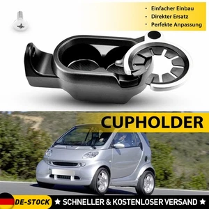 Getränkehalter Cup Holder Schwarz Universal Für Smart Fortwo 451 450 2007-2012 - Bild 1 von 10