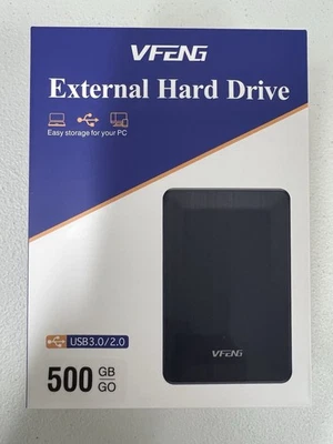 VFENG External Hard Drive 500GB - Image 1 of 2