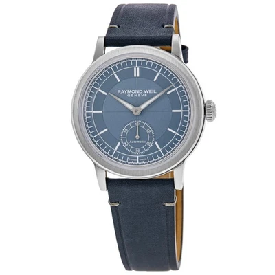 Nuevo reloj automático Raymond Weil Millesime segundos pequeños para hombre 2930-STC-50011 Foto 1 de 4