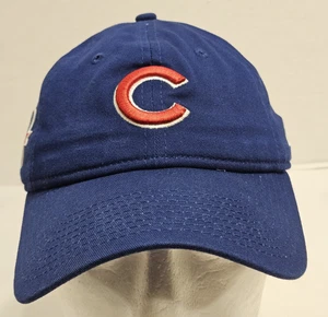 Chicago Cubs New Era  9Twenty Hat Cap Strapback  Blue Century of Cubs 1916 2016 - Picture 1 of 8
