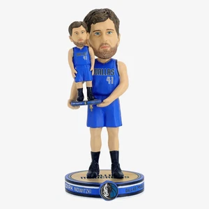 Dirk Nowitzki Dallas Mavericks Bobble Dubblz Bobblehead NBA Basketball - Picture 1 of 1