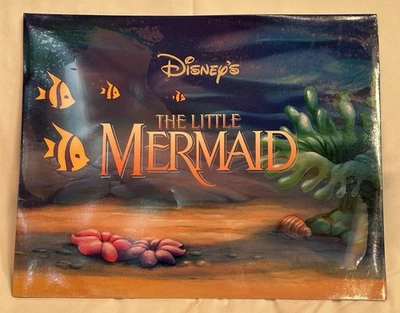 Little Mermaid Lithograph Portfolio Pictures Disney Store 11”x14” Set of 4 - Image 1 of 2