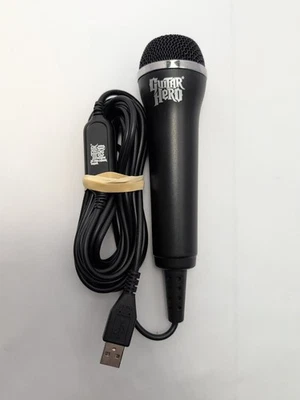 Guitar Hero Xbox 360 PS3 Wii Red Octane  USB Microphone E-UR20  - Image 1 of 4