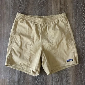 Pantaloncini Funhoggers Patagonia Uomo Taglia Large Marrone Escursionismo Outdoor Nuovi con etichette - Foto 1 di 5