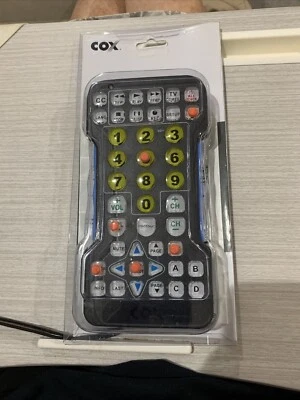 COX LARGE BUTTON REMOTE CONTROL FOR XFINITY & COMCAST SET-TOP BOXES - Image 1 of 4