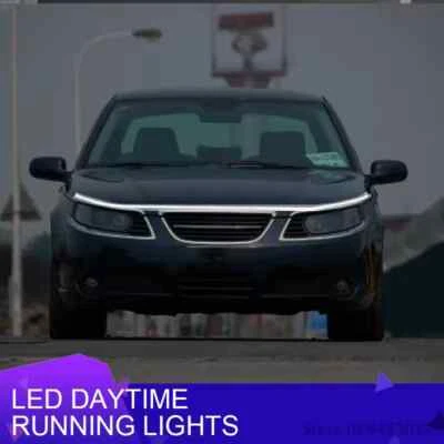 Car Start Scan LED DRL Daytime Running Light Strip for Saab 9000 9-5 9-3 9-7 99 - Imagem 1 de 4
