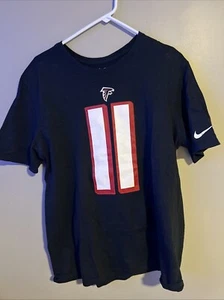 Men’s Large Nike Atlanta Falcons Julio Jones T Shirt Black - Picture 1 of 4