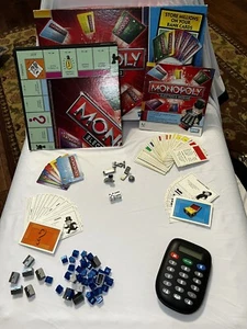 Monopoly Electronic Banking Edition 2011 Hasbro BANCA Funcionando Falta 1 pastel - Imagen 1 de 18