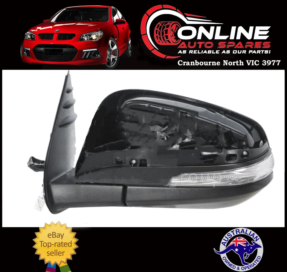 Espelho de porta elétrico dianteiro esquerdo para Toyota Hilux 2015-2017 COM tipo indicador  - Imagem 1 de 1