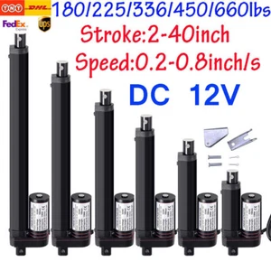 12V 50mm 1000mm 800N 1500N 2000N 3000N Heavy Duty Electric Linear Actuator Motor - Picture 1 of 37
