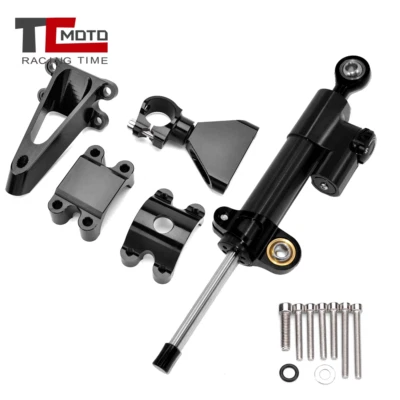 Steering Stabilize Damper Bracket Mount Kit For Honda CBR600 F4i 1999-04 CBR 600 Foto 1 de 4