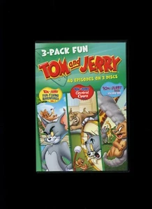 Tom and Jerry 3 Pack Fun (DVD SET) 40 Episodes on 3 Discs - Picture 1 of 4