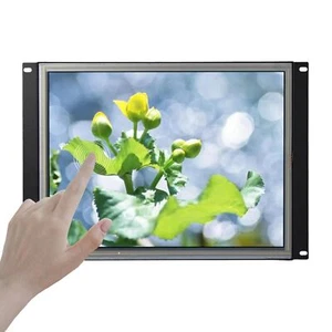 Moniteur LCD métallique 15 pouces extérieur résistif tactile LCD 1000nit 1024x768 port HDUSB - Photo 1/4