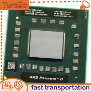 AMD Phenom II N970 CPU Quad-Core 2.2 GHz 2M 1800 MHz Socket S1 Processor - Picture 1 of 3