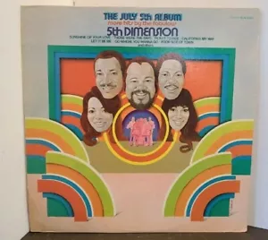 5TH DIMENSION The July 5th Album Vinyl LP Record Soul City SCS 33901 - Foto 1 di 6