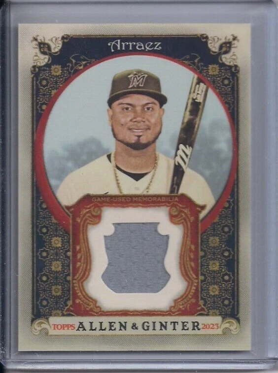 2023 Topps Allen and Ginter Full Size Relic Luis Arraez - Image 1 of 1