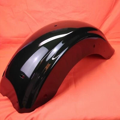 HARLEY DAVIDSON GENUINE TOURING KENETIC GREEN REAR FENDER 59731-09  - Image 1 of 4