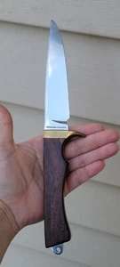70's SMITH & WESSON MODEL 6050 - BLACKIE COLLINS DESIGNED FISHERMAN KNIFE - Picture 1 of 10