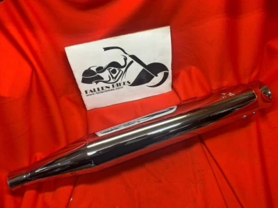 Harley FLH RC Componentes Cromo RCX Thunder Escape 4" Silenciador Deslizable NUEVO Foto 1 de 4