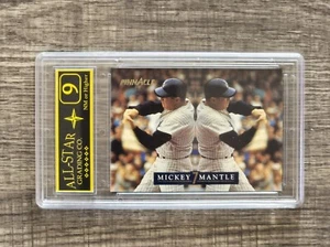MICKEY MANTLE 1992 #17 Pinnacle GRADED ASG NM 9 - Picture 1 of 1