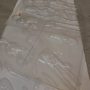 Schokolade Süßigkeiten Form Menschen Puppe 4er Set - Bild 1 von 5