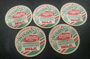 (5) NOS Winona Dairy Milk Caps Lebanon, NH - Bild 1 von 2