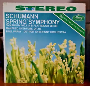 SCHUMANN "FRÜHLINGSSINFONIE" PARAY / MERKUR SR 90198 SEHR GUTER ZUSTAND - Bild 1 von 10