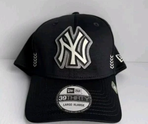 Gorra para hombre New Era negra New York Yankees 2024 Clubhouse 39THIRTY ajuste flexible L/XL - Imagen 1 de 6